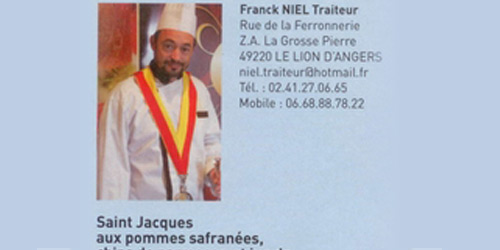 NIEL FRANCK TRAITEUR Traiteur A Angers En Maine Et Loire 49 Actu2